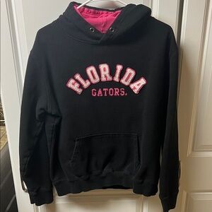 Florida Gators Sweatshirt, XL Womens, Black & Pink